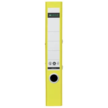 Leitz 180° Recycle Lever Arch File, A4, Apaļais gredzens, Uzglabāšana, Kartons, Dzeltens