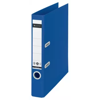 Leitz 180° Recycle Lever Arch File, A4, Apaļais gredzens, Uzglabāšana, Kartons, Zils