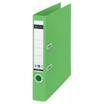 Leitz 180° Recycle Lever Arch File, A4, Apaļais gredzens, Uzglabāšana, Kartons, Zaļš, Zaļš