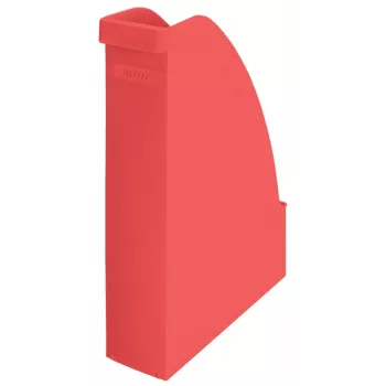 Leitz Recycle žurnālu mape, sarkana, plastmasa, A4, 78 mm, 308 mm, 300 g