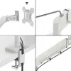 Leitz Ergo Space Saving viena monitora roka, skava/caurums, 9 kg, 43.2 cm (17 collas), 81.3 cm (32 collas), 100 x 100 mm, Pelēka