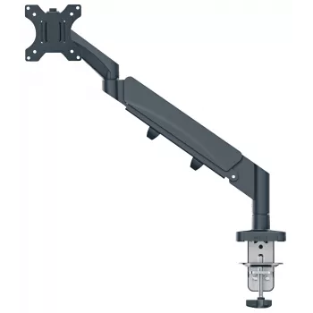 Leitz Ergo Space Saving viena monitora roka, 9 kg, 43.2 cm (17 collas), 81.3 cm (32 collas), 75 x 100 mm, augstuma regulēšana, pelēka