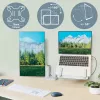 Leitz Ergo Space Saving divu monitoru un klēpjdatora roka, skava/caurums, 9 kg, 33 cm (13 inch), 81,3 cm (32 inch), 100 x 100 mm, Pelēka