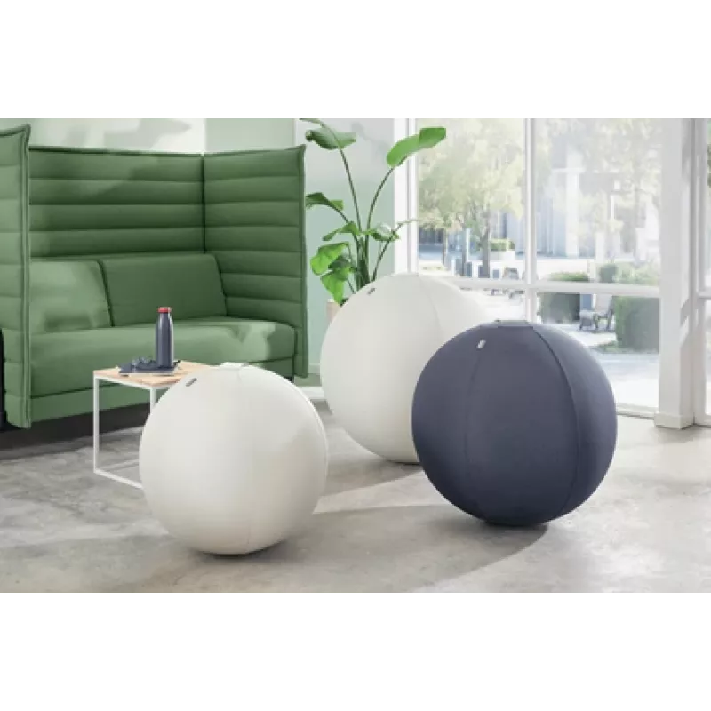 Leitz Ergo Active Sēdēšanas Bumba ar Stoperfunkciju 65cm, Pelēka