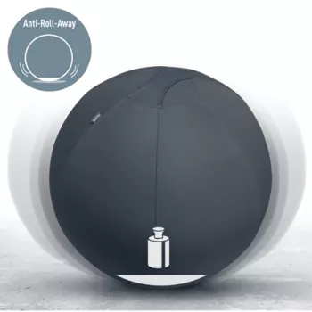Leitz Ergo Active sēdēšanas bumba ar bremzēšanas funkciju 65 cm, Pelēka