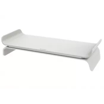 Leitz Ergo regulējams monitora statīvs, brīvi stāvošs, 68,6 cm (27 collas), augstuma regulēšana, pelēks