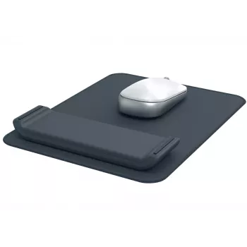 Leitz Ergo peles paliktnis ar regulējamu plaukstas balstu, pelēks, 200 mm, 260 mm, 450 g, 1 gab.