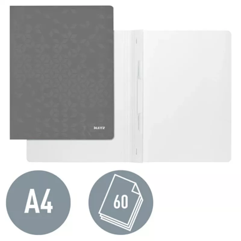 Leitz Flat File Card/Board WOW A4 mape, kartona, sarkana, A4, 60 lapu