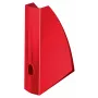 Leitz WOW žurnālu mape, sarkana, plastmasa, A4, 75 mm, 258 mm, 312 mm