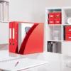 Leitz WOW žurnālu mape, sarkana, plastmasa, A4, 75 mm, 258 mm, 312 mm
