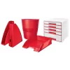 Leitz WOW žurnālu mape, sarkana, plastmasa, A4, 75 mm, 258 mm, 312 mm