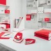 Leitz Magazine File WOW Dual Colour, sarkans, balts, plastmasa, A4, 73 mm, 318 mm, 272 mm