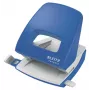 Leitz NeXXt Recycle caurumotājs, 30 lapas, zils, plastmasa, 8 cm, 5,5 mm, A6