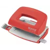 Leitz NeXXt Recycle Mini Caurumdūris, 10 loksnes, Sarkans, Plastmasa, 8 cm, 5,5 mm, A4, A5, A6, Folio, US-Quart, 8 x 8 x 8 cm