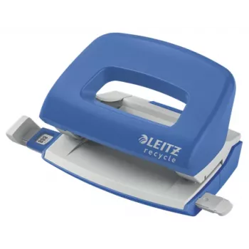 Leitz NeXXt Recycle Mini Caurumotājs, 10 loksnes, Zils, Plastmasa, 8 cm, 5,5 mm, A6