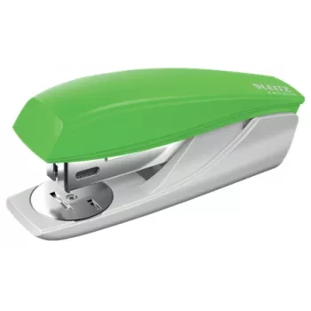 Leitz NeXXt Recycle mazs skavotājs, 25 loksnes, zaļš, standarta skavošana, 24/6, plastmasa, 80 g/m²