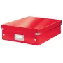 Leitz Click & Store WOW Medium Organizer Box, sarkana, taisnstūra