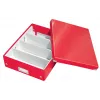 Leitz Click & Store WOW Medium Organizer Box, sarkana, taisnstūra