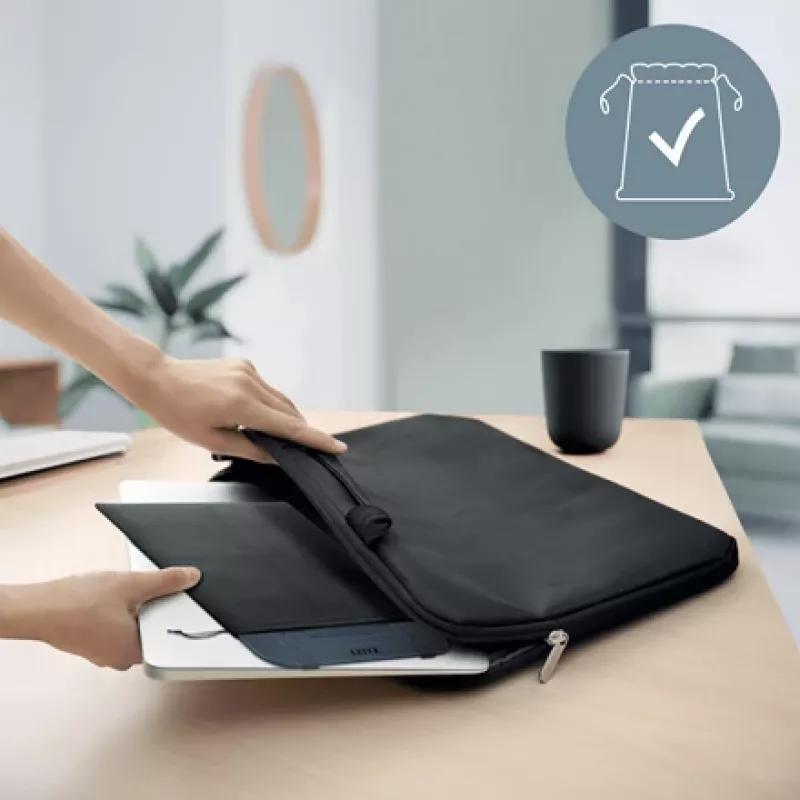 Leitz Ergo Aluminium Ultra-Flat regulējams klēpjdatora statīvs, tumši pelēks, alumīnijs, 25.4 cm (10 inch) - 43.2 cm (17 inch)