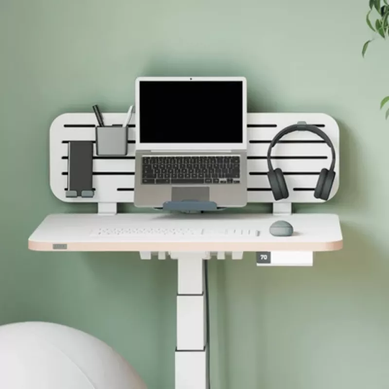 Leitz Ergo Pegboard galda organizators ar klēpjdatora statīvu, 80x25 cm