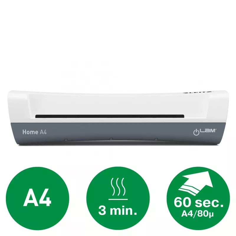 Leitz iLAM Home 4-in-1 A4 Laminators Komplekts, 24 cm, Karstais laminators, 300 mm/min, 0.4 mm, A4, 100 µm