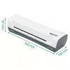Leitz iLAM Home 4-in-1 A4 Laminators Komplekts, 24 cm, Karstais laminators, 300 mm/min, 0.4 mm, A4, 100 µm