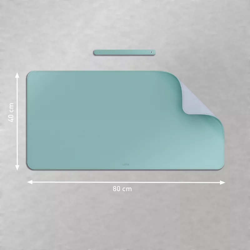 Leitz Lielais galda paliktnis, piparmētru krāsa, PVC, 400 x 800 mm