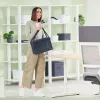 Leitz Fabric Compact Hot Desking Darba Soma ar Vāku, Pelēka