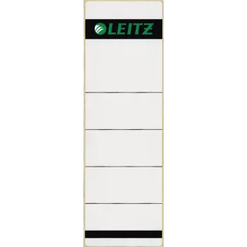 Leitz 16421085 pašlīmējošā etiķete Taisnstūris Pelēka