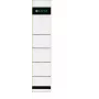 Leitz 16431085 pašlīmējošā etiķete Taisnstūris Pelēka
