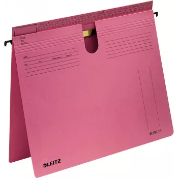 Leitz SERIE 18 mapes kartons A4 sarkans