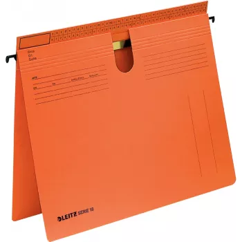 Leitz SERIE 18 piekaramā mape A4 oranža kartona