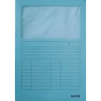 Leitz Window Folders Zils A4