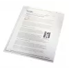 LEITZ Perforētās kabatas Standard, A4, PP, Graudains, 0.13mm, atvērtas augšā un sānos, dokumentu drošas (4000-00-03)
