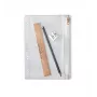 Leitz 40450000 mīksts penālis, caurspīdīgs, PVC
