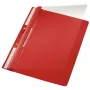 Leitz 41900025 vāks A4 PVC sarkans, caurspīdīgs