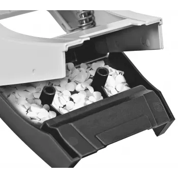 Leitz NeXXt caurumotājs 5008, 2 caurumi, 30 loksnes, melns/pelēks