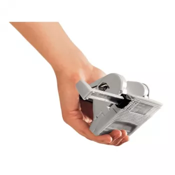 Leitz 5038 caurumotājs 16 lapām, sarkans/balts