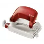Leitz caurumotājs 5058 NeXXt, 2 caurumi, 10 loksnes, sarkans, plastmasa