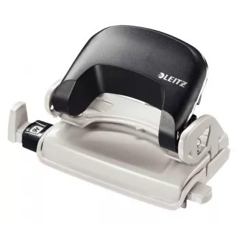Leitz caurumotājs 5058 NeXXt, 2 caurumi, 10 lapas, melns, plastmasa