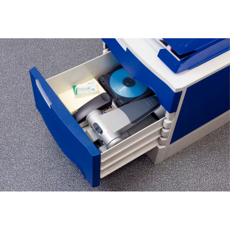 Leitz Heavy Duty caurumotājs, 65 lapas, Melns, Pelēks, 8 cm, 5,5 mm, A4, 130 mm