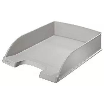 Leitz Plus dokumentu paliktnis, standarta, polistirols, pelēks, 255 mm, 357 mm, 70 mm, 280 g