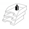 Leitz Plus Letter Tray Standard, Polistirols, Melns, 255x357x70 mm