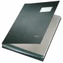 Leitz Signature Book 20 starpniekiem A4, Melns, Polipropilēns (PP)