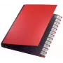 Leitz 59240025 dalītājs sarkanā krāsā, kartons/PP, A4