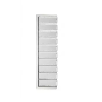 Leitz 60040001 pašlīmējošā etiķete Noapaļots taisnstūris Balta