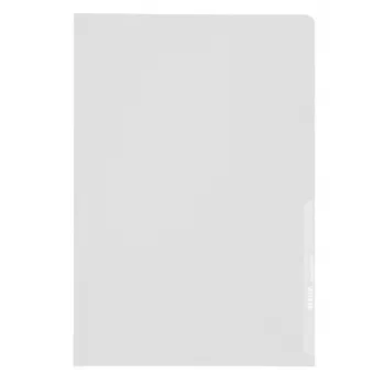 Leitz Quality Folder A5, 30% pirms patēriņa pārstrādāta plastmasa, 150 x 210 mm (A5), polipropilēns (PP), caurspīdīgs, portrets, 160 mm, 220 mm