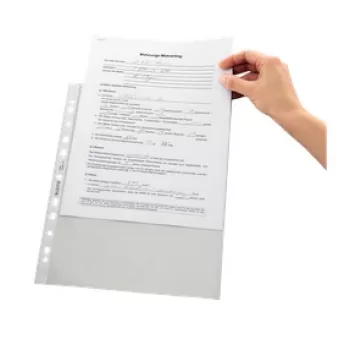 Leitz High Quality kabatiņa A4, caurspīdīga, 75 mikroni