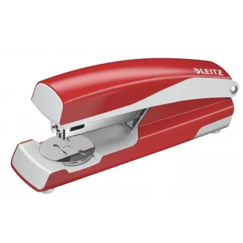 Leitz NeXXt skavotājs, 30 lapām, pelēks/sarkans