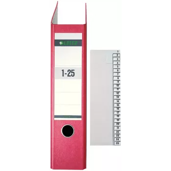 Leitz 13810085 ciparu dalītājlapiņas, pelēks, A4